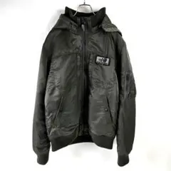 アルファ フーデッドリブフライトジャケットTA1260-8176サーモライトXL