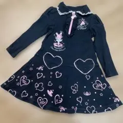 【✨レア】⭐️mezzo piano⭐️みみぽぽコーデュロイワンピース 平成レトロ♡メゾピアノ♡みみぽぽワンピース♡