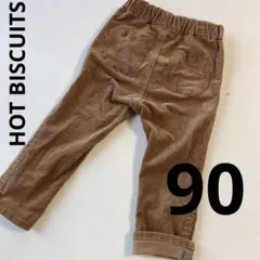 HOT BISCUITS くまさんポケット コーデュロイ 長ズボン