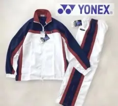 新品タグ付★ヨネックス テニス バドミントン 上下セット 白ホワイト ウェア S