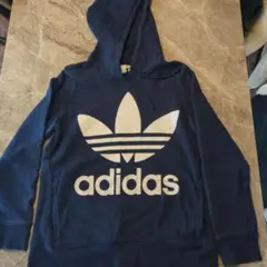 adidas Originals トレフォイル パーカー ネイビーのサムネイル
