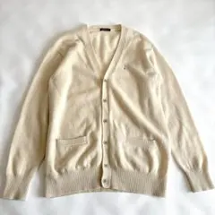 イーストボーイヴィーナス　ウールカーディガン 11号 アイボリー　シルバー女神