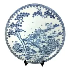 三川内焼　有田焼　肥前焼　鍋島唐子絵柄　大皿 未使用自宅保管品 40㌢