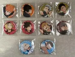 ハイキュー‼︎ カンバッジコレクションガム 缶バッジ 10種 コンプリート