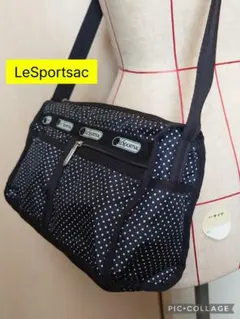 レスポートサックLeSportsacサコッシュ　ショルダーバッグ　ミニポーチ付き