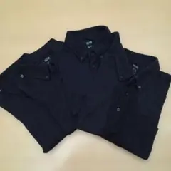 GURAシャチ20102020様専用 エアリズム カノコ ポロシャツ 黒 S×1