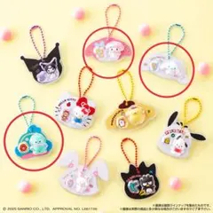 サンリオキャラクターズ パッケージチャーム マイメロ シナモ ハンギョドン ３点