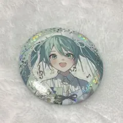 プロセカ 5th 感謝祭 初音ミク オーロラ箔押し缶バッジ 2点セット