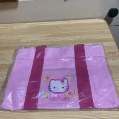 新品　ハローキティ　マツヤデンキ　50周年　非売品　トートバッグ　平成レトロ