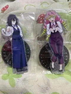 鬼滅の刃 モクテルバー銀座 アクリルスタンド 伊黒小芭内 甘露寺蜜璃