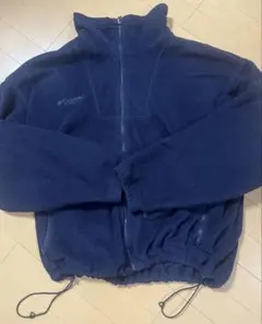 Columbia ネイビー フリースジャケット