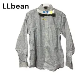 早い者勝ち　L.L.Bean ワイシャツ　Sサイズ　チェック柄　古着のサムネイル
