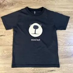 mont-bell クマの顔プリント Tシャツ　140