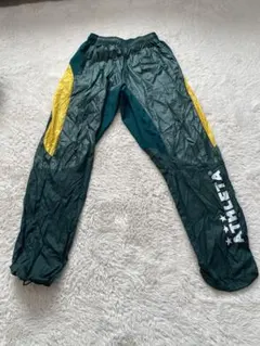 ATHLETA ピステパンツ 緑/黄色 150