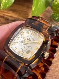 ★ e♡★【極美品】Time Will Tell SNOOPY 腕時計 2025年最新】time will tell スヌーピーの人気アイテム - メルカリ