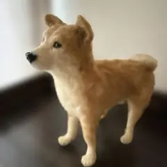 羊毛フェルト 柴犬 ぬいぐるみ　ハンドメイドのサムネイル