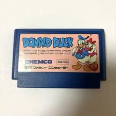 ファミコンソフト DONALD DUCK ドナルドダック【動作確認済み】 - メルカリ