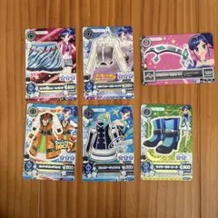 【値引き中】アイカツカード　霧矢あおい6枚セット