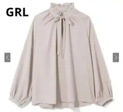 GRL ＊ 前後2Wayリボンフリルカラートップス ピンク