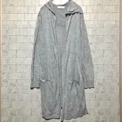 エニィスィスグレー カーディガン サイズ2 シンプル　人気デザイン