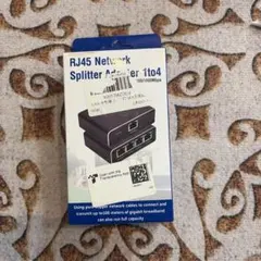RJ45 Network Splitter Adapter 1to4 本体