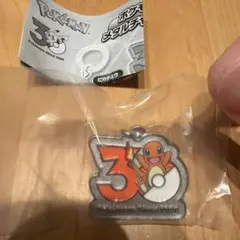 ポケモン30周年メタルチャームマスコット　ヒトカゲ