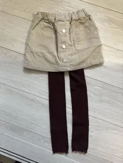 未使用　スカート　レギンスセット　90