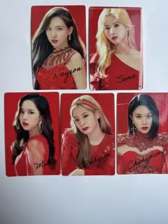 TWICE WORLD TOUR 2019シール 5枚セット