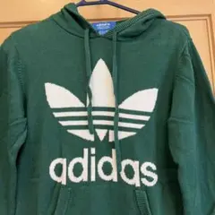 【美品】アディダス オリジナルス adidas ニット パーカー