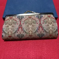 古典柄　がま口財布