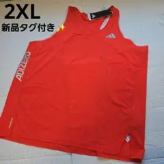 アディゼロ シングレット 2XL - メルカリ