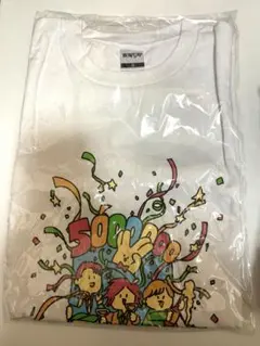 東海オンエア 東海オンエア登録者数500万人記念Tシャツ（ホワイト） S