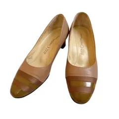 RIZ comfort パンプス ピンクベージュ ローヒール 22.5cmのサムネイル