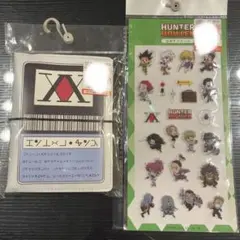 新品　HUNTER×HUNTER シール帳　ハンターライセンス　立体デコシール