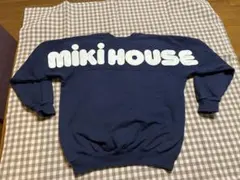 mikiHOUSE ネイビー トレーナー