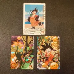 スーパードラゴンボールヒーロズの孫悟空少年期と孫悟空GTのセットです