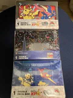 ポケモンWCS 2026 サンフランシスコ限定 ダブルデッキケース 2種 XP