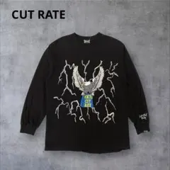 CUT-RATE ハーレーダビッドソン イーグルサンダープリントロンT 黒 Mのサムネイル