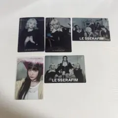 LE SSERAFIM トレカ 5枚セット - メルカリ
