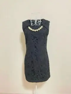 ノヘア☆ナイトドレス　ブラックノースリーブワンピース☆Mサイズ