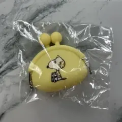 スヌーピーガチャガチャ　ちょっと大きなシリコンがまくち マーブルス