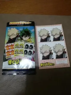 僕のヒーローアカデミア　証明写真風ステッカー　爆豪