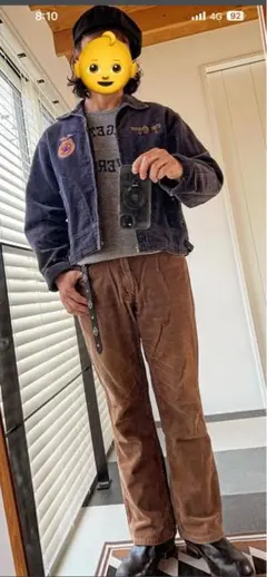 リーバイス コーデュロイ 90s 512 太畝 ブラウン W32 フレア