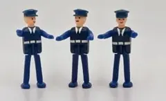 トミカタウン 旧タイプ プラキッズ 警察官 ３体セットプラレール 피규어