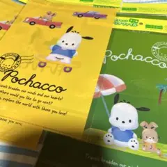 オリジナルクリアファイルポチャッコ4枚セット
