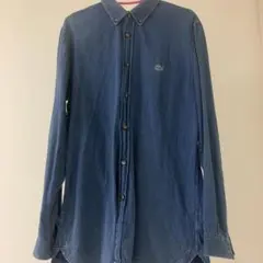 ラコステ メンズシャツ デニム風