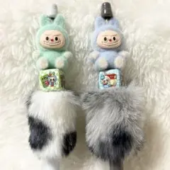 ラブブ　デコボールペン 2本セット