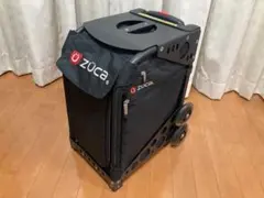 【希少 レッド】 ZUCA 座れるキャリー LED点灯確認済 美品 機内持込OK 座れるキャリーバッグ ZUCA SPORT Set (Chili) 【保証付】 ZUCA正規