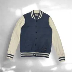 HILFIGER DENIM ボタン付きニットカーディガン Mサイズ S-495