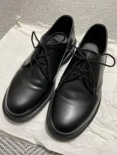 ドクターマーチン 1461 3ホールシューズ 黒ステッチ UK7 US8